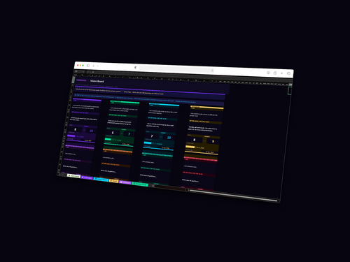 ForgeTrack Goal & Vision Planner